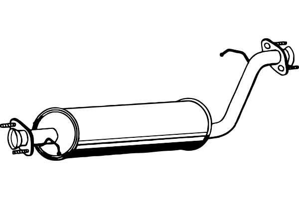 Centre Muffler (P3041)