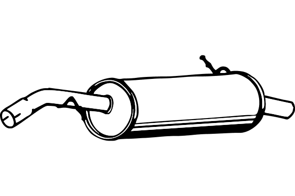 Rear Muffler (P17008)