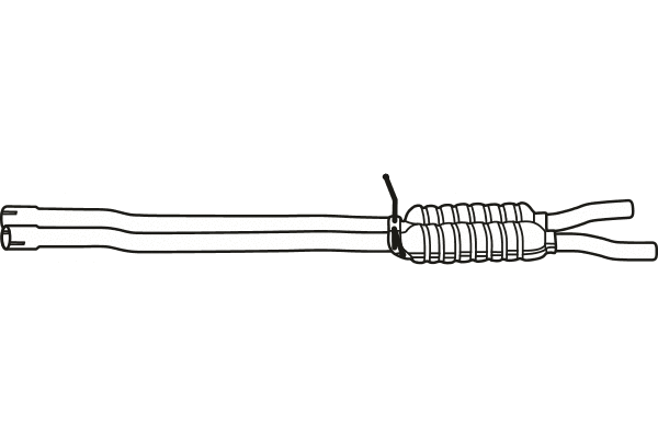 Centre Muffler (P72051)