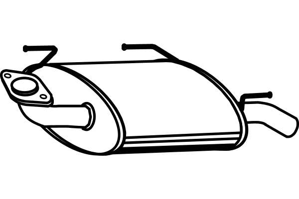 Rear Muffler (P4285)