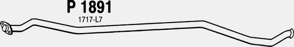 Exhaust Pipe (P1891)