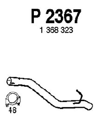 Exhaust Pipe (P2367)
