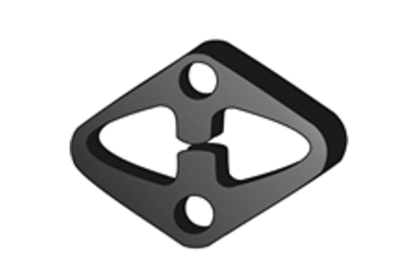 Rubber Strip, exhaust system (X30277)