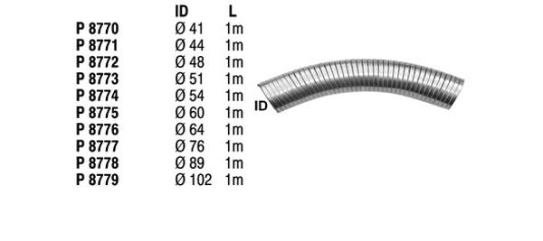 Flexible Pipe, exhaust system (P8773)