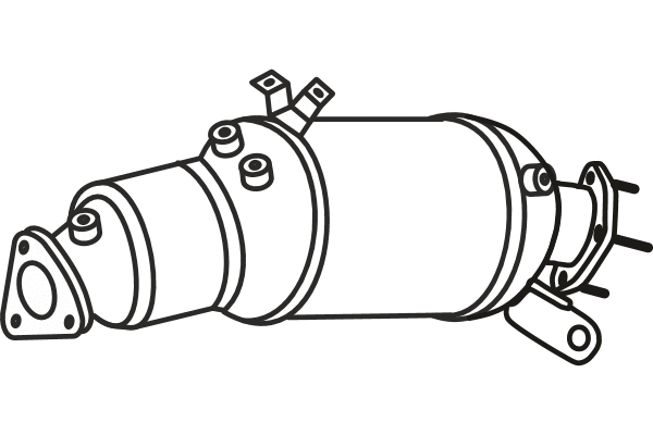 Soot/Particulate Filter, exhaust system (P8884DPF)