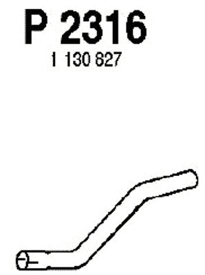 Exhaust Pipe (P2316)