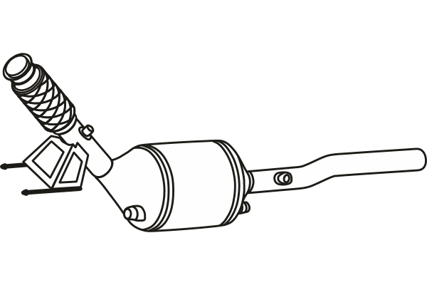 Soot/Particulate Filter, exhaust system (P8887DPF)