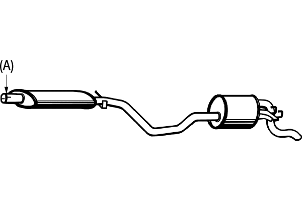 Rear Muffler (P2193)