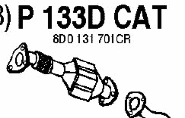 Catalytic Converter (P133DCAT)