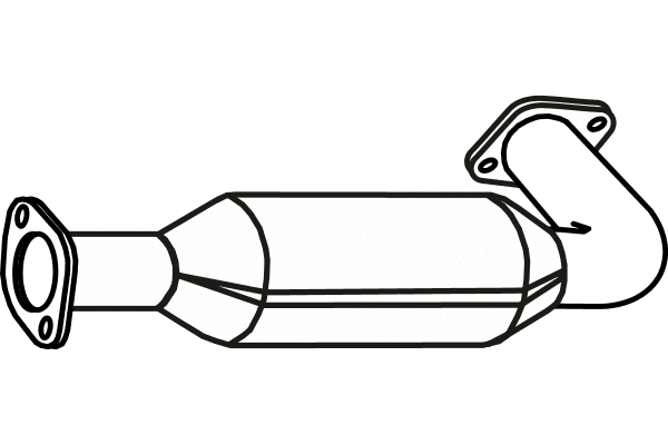 Soot/Particulate Filter, exhaust system (P9980DPF)