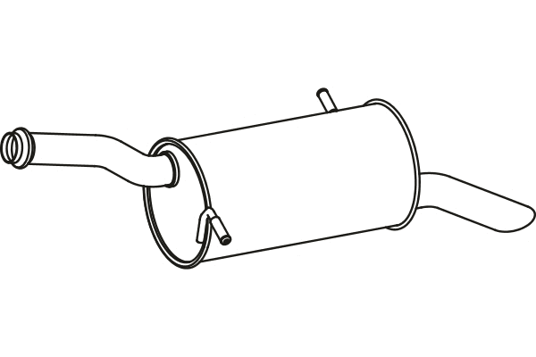 Rear Muffler (P4666)