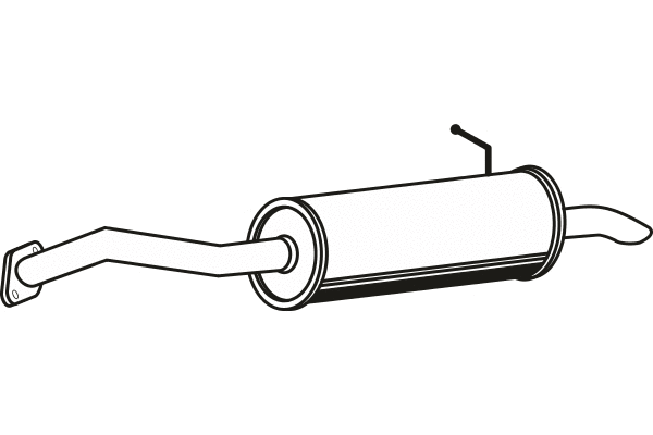 Exhaust Pipe (P6544)