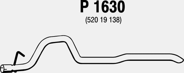 Exhaust Pipe (P1630)