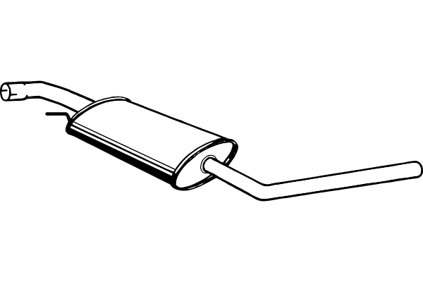 Centre Muffler (P7551)