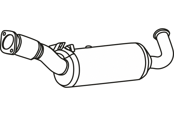 Soot/Particulate Filter, exhaust system (P8856DPF)