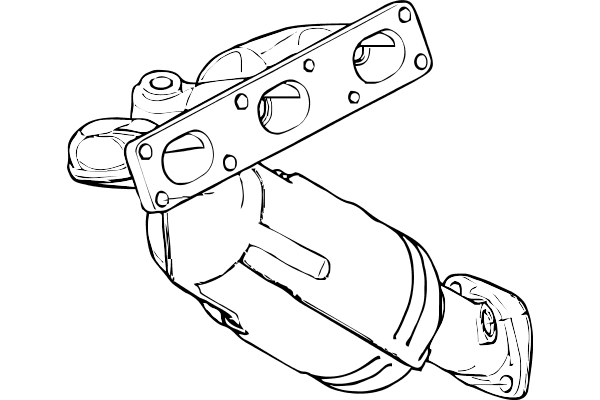Catalytic Converter (P9745CAT)
