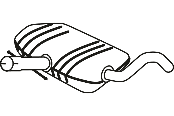 Centre Muffler (P7178)