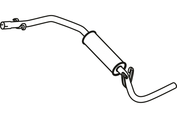 Rear Muffler (P4695)