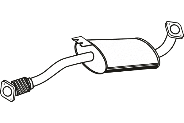 Centre Muffler (P43012)