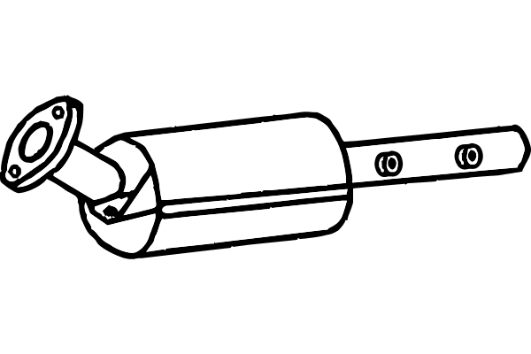 Soot/Particulate Filter, exhaust system (P9947DPF)