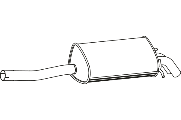 Rear Muffler (P3734)