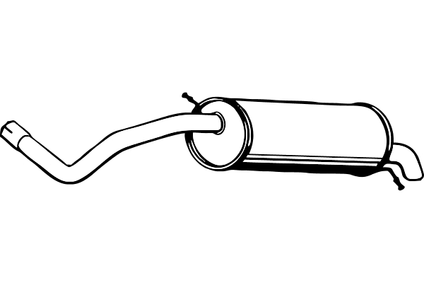 Rear Muffler (P5729)