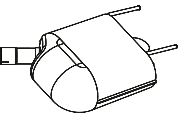 Rear Muffler (P43035)