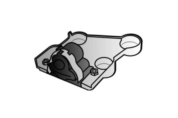 Rubber Strip, exhaust system (X50182)