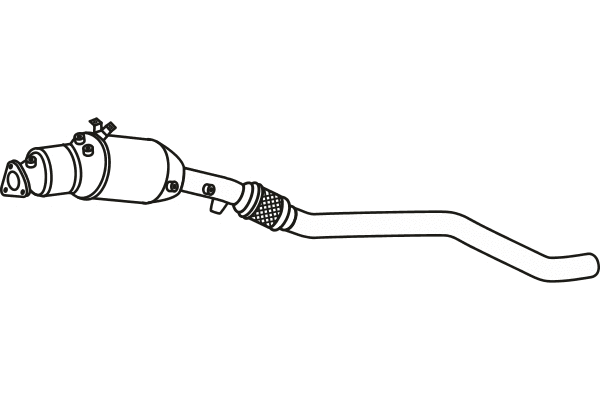 Soot/Particulate Filter, exhaust system (P9894DPF)