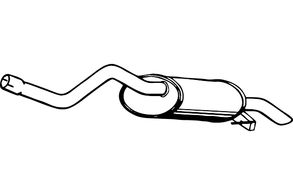Rear Muffler (P5028)
