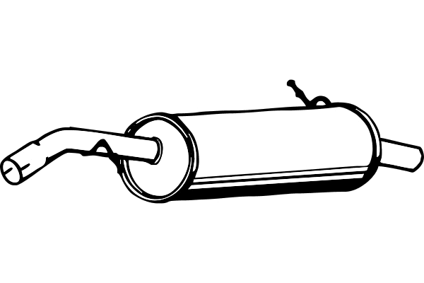 Rear Muffler (P1816)