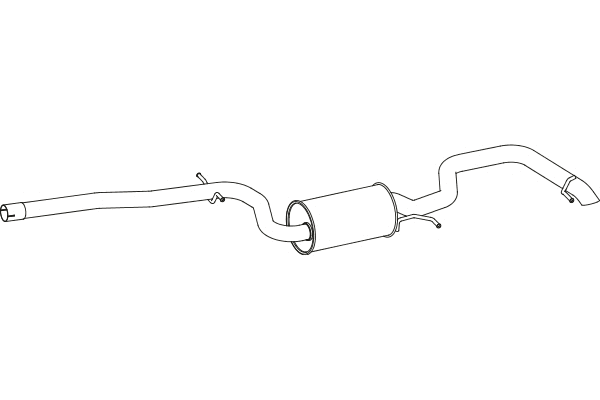 Centre Muffler (P72086)