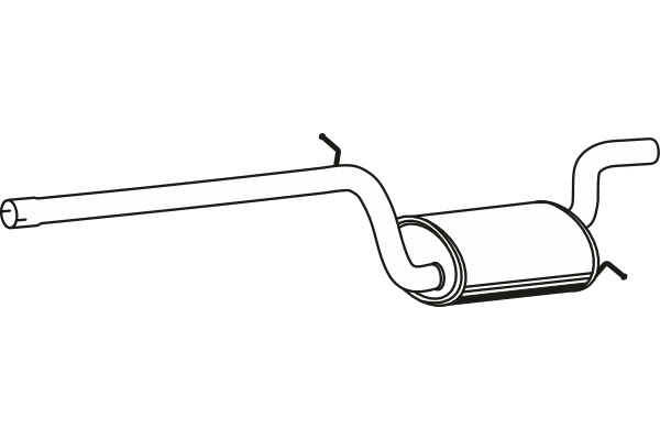 Centre Muffler (P72173)