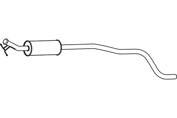 Centre Muffler (P46020)