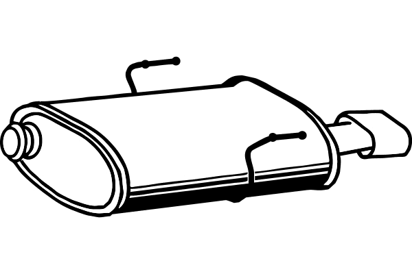 Rear Muffler (P4809)