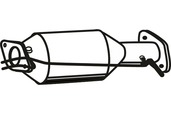 Soot/Particulate Filter, exhaust system (P9872DPF)