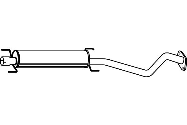 Centre Muffler (P4487)
