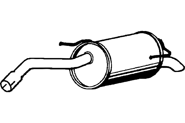 Rear Muffler (P4277)