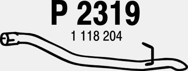 Exhaust Pipe (P2319)