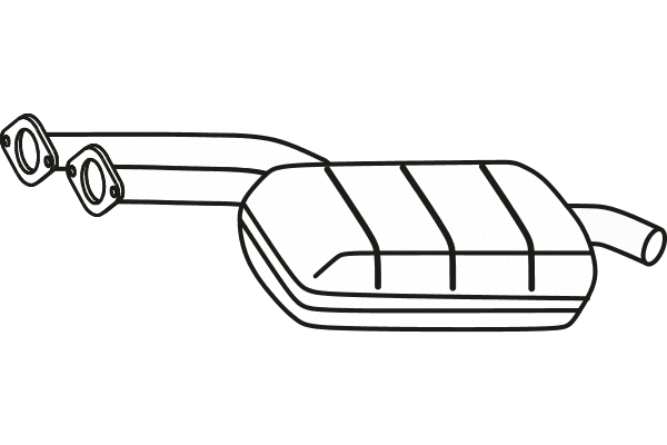 Centre Muffler (P36009)