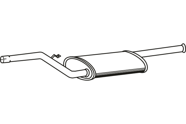 Centre Muffler (P5117)