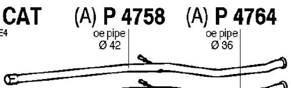 Exhaust Pipe (P4758)