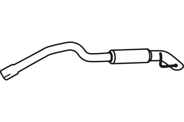 Rear Muffler (P46031)