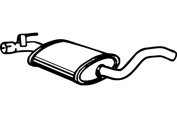 Centre Muffler (P7433)