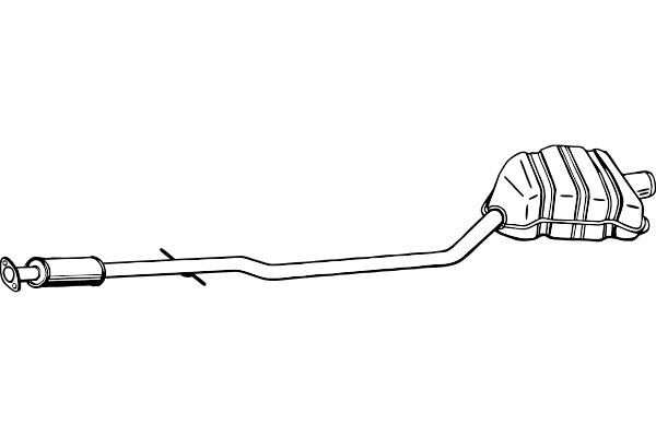 Rear Muffler (P3081)