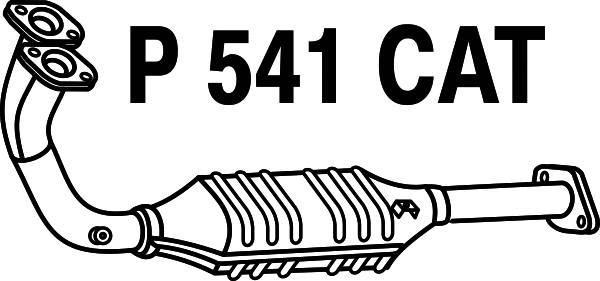 Catalytic Converter (P541CAT)