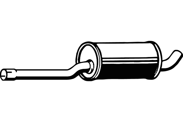 Centre Muffler (P7753)