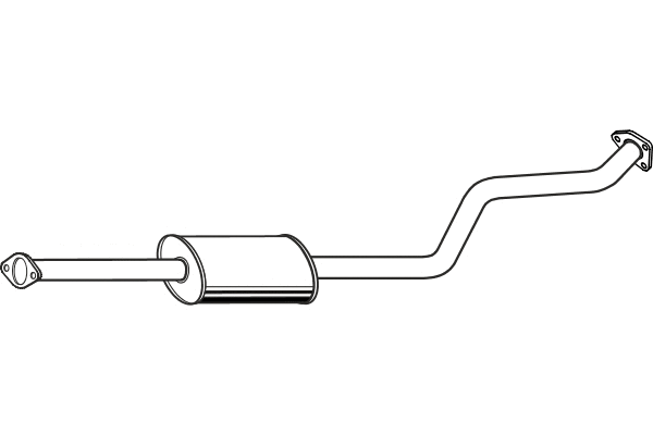 Centre Muffler (P3847)