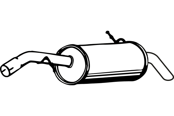Rear Muffler (P4621)