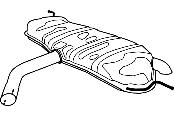 Centre Muffler (P72015)